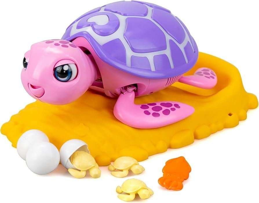 Rescue Turtle Interaktiivinen Kilpikonna Pinkki
