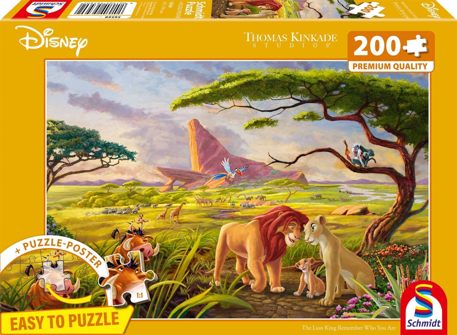 Schmidt Thomas Kinkade 200 Palan Palapeli The Lion King