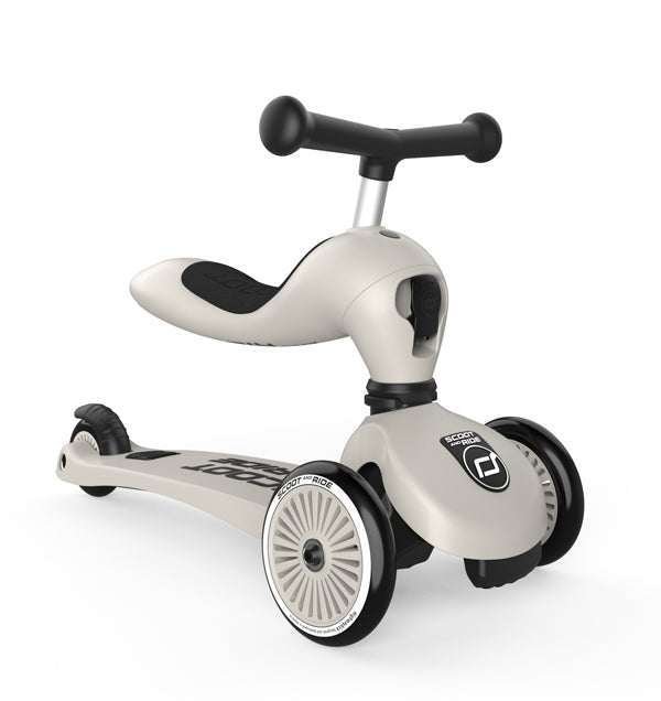 Scoot & Ride Potkulauta/Potkupyörä Highwaykick 1 Ash/Kerma