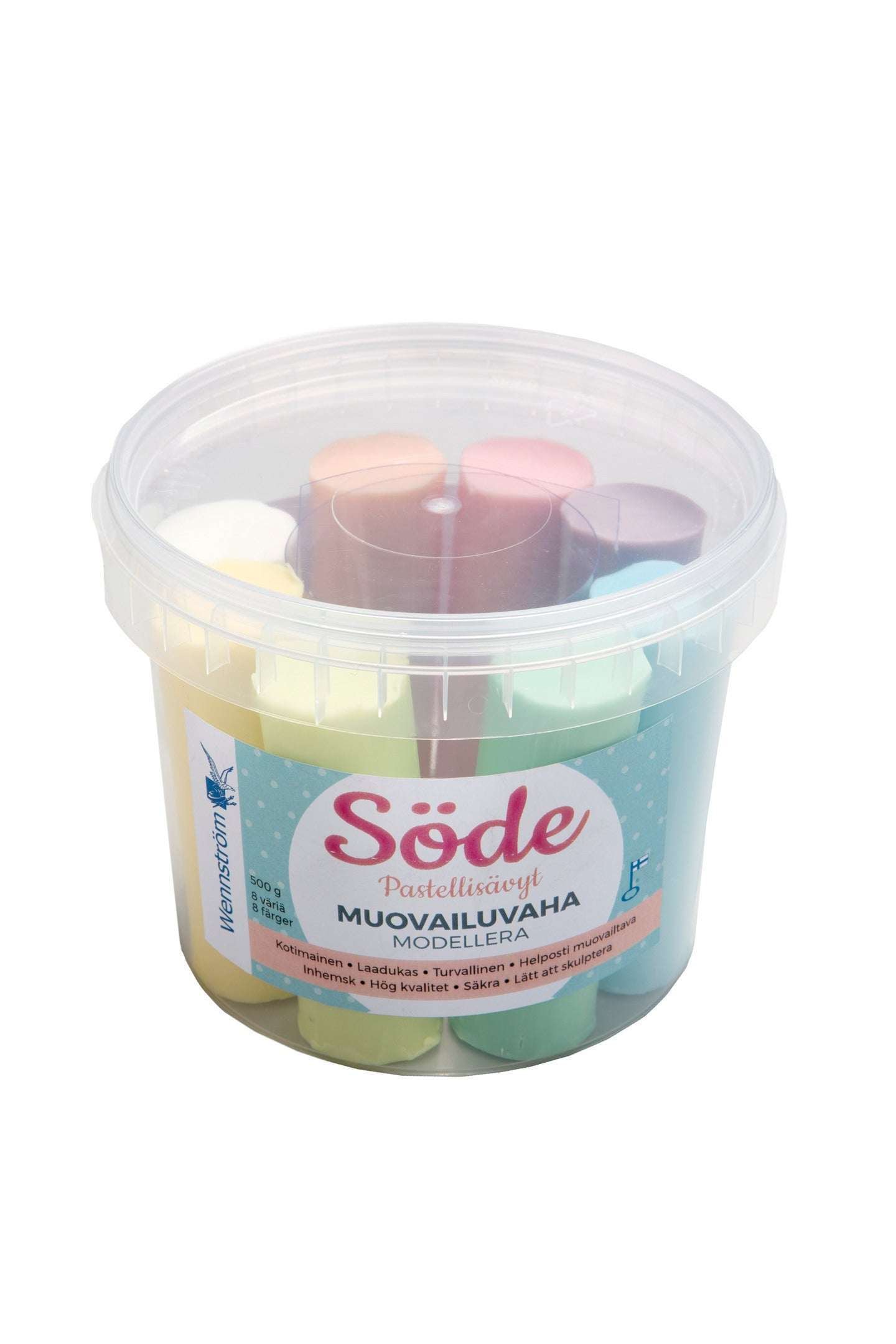 Kotimainen Söde Pastellivärinen Muovailuvaha