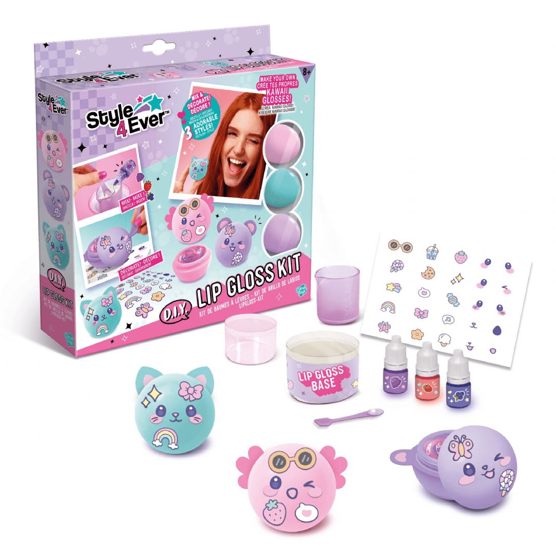 Style 4 Ever Tee Se Itse Huulikiilto Kawaii Style