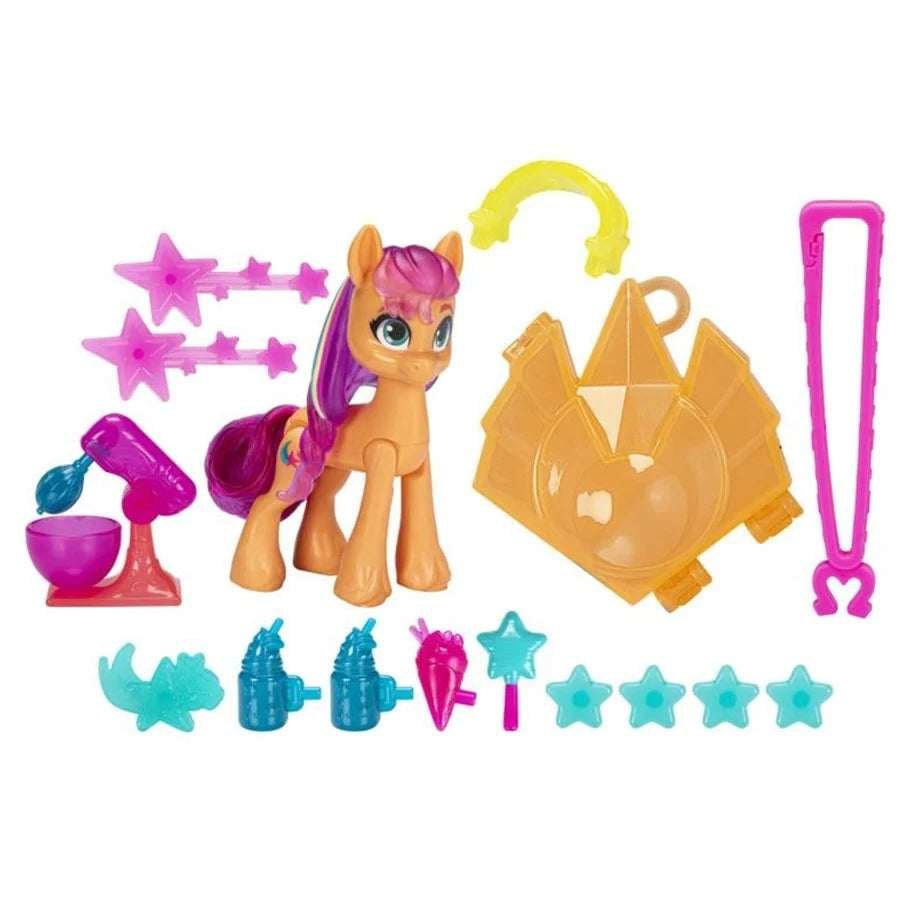 My Little Pony Cutie Mark Magic Poni ja 16 Asustetta - Sunny Starcout