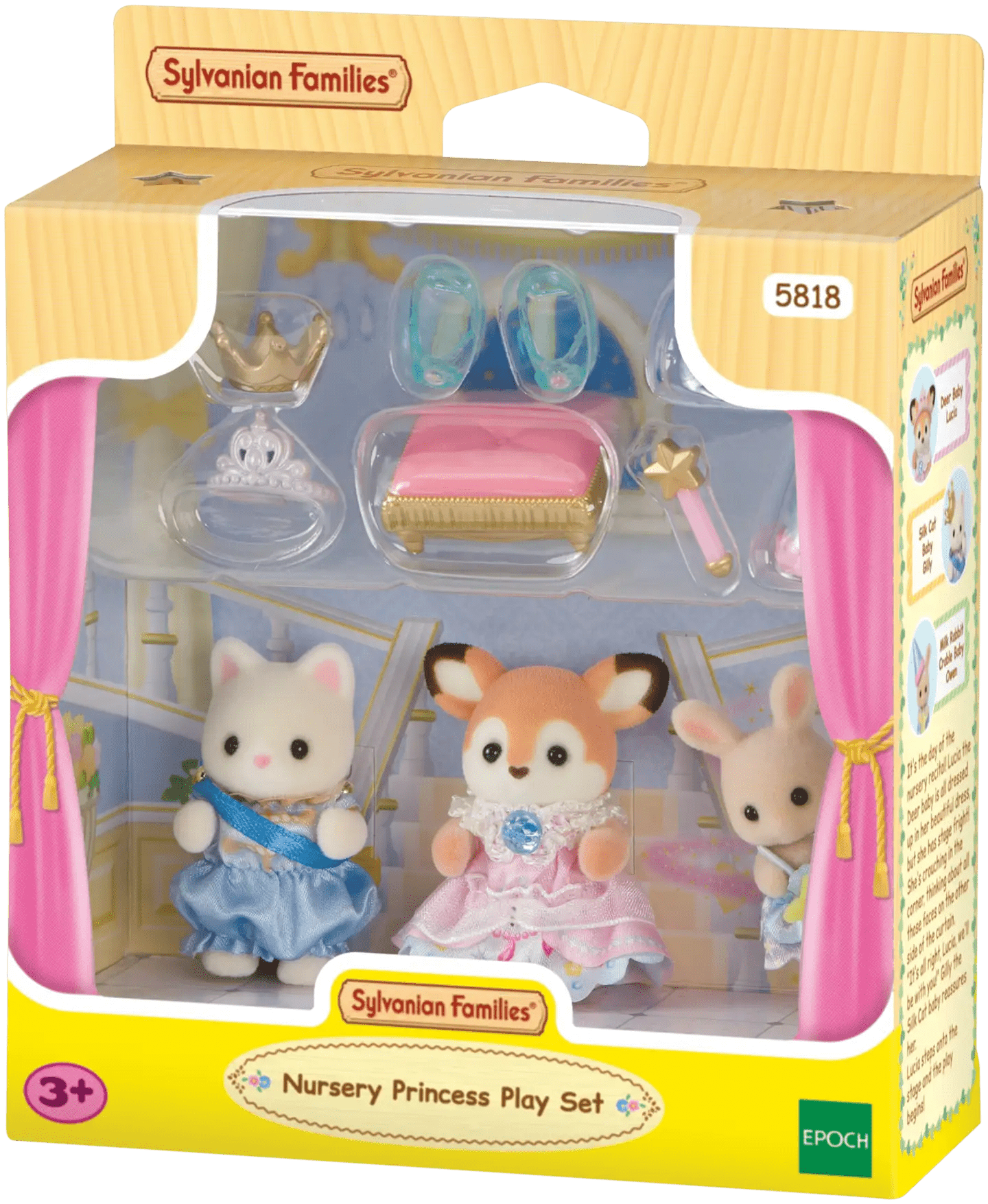 Sylvanian Families Prinsessasetti (Tuhkimo) Tarvikkeilla
