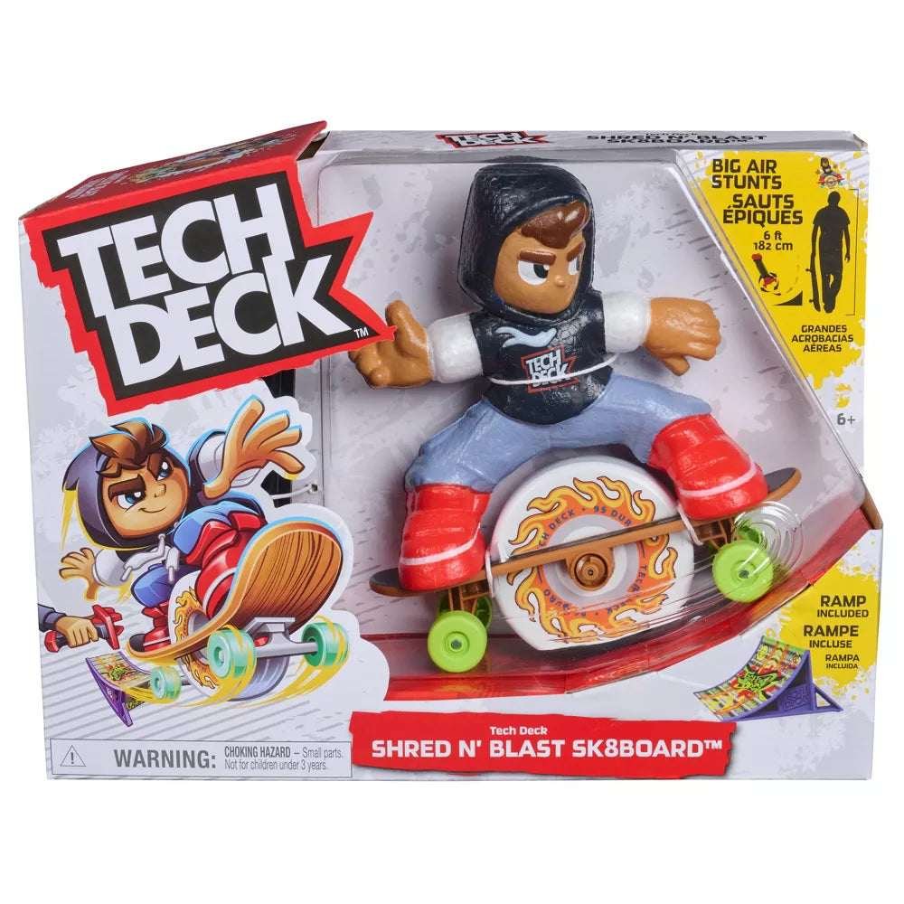 Tech Deck Ted Shred N' Blast Skateboard Lähetettävä Skeittari