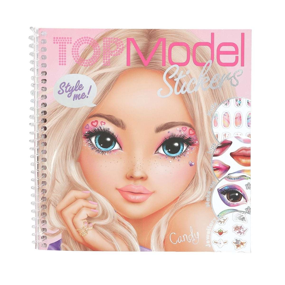 Top Model Askartelu Dress Me Up Face Tarrakirja