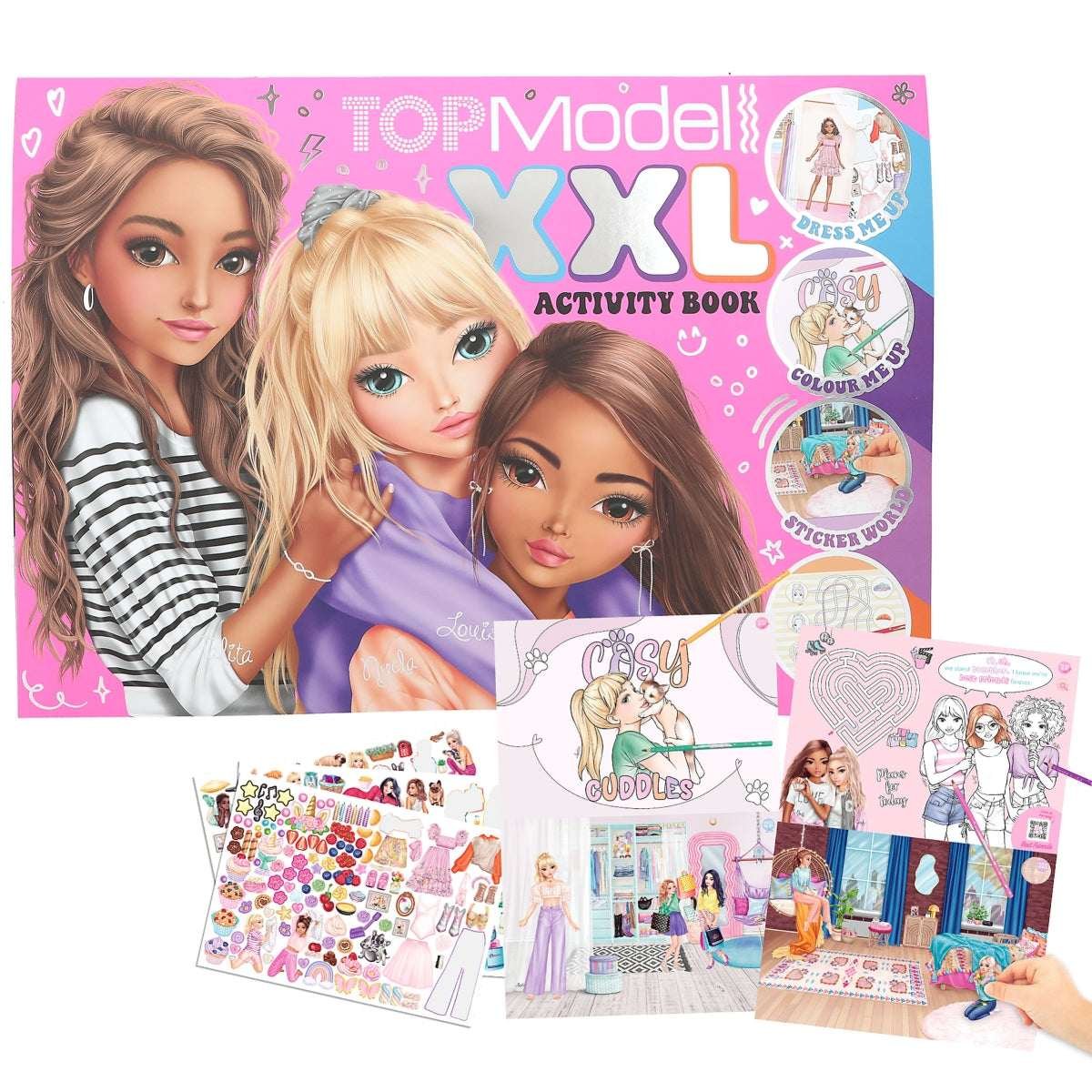 Top Model XXL Activity Book/ Suunnittelukirja