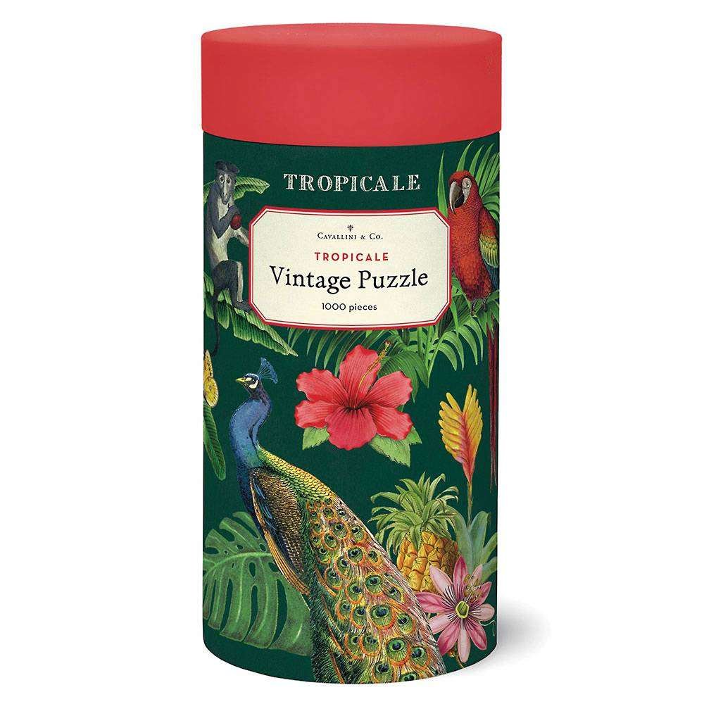 Cavallini & Co. Vintage Puzzle 1000 palaa Tropicale
