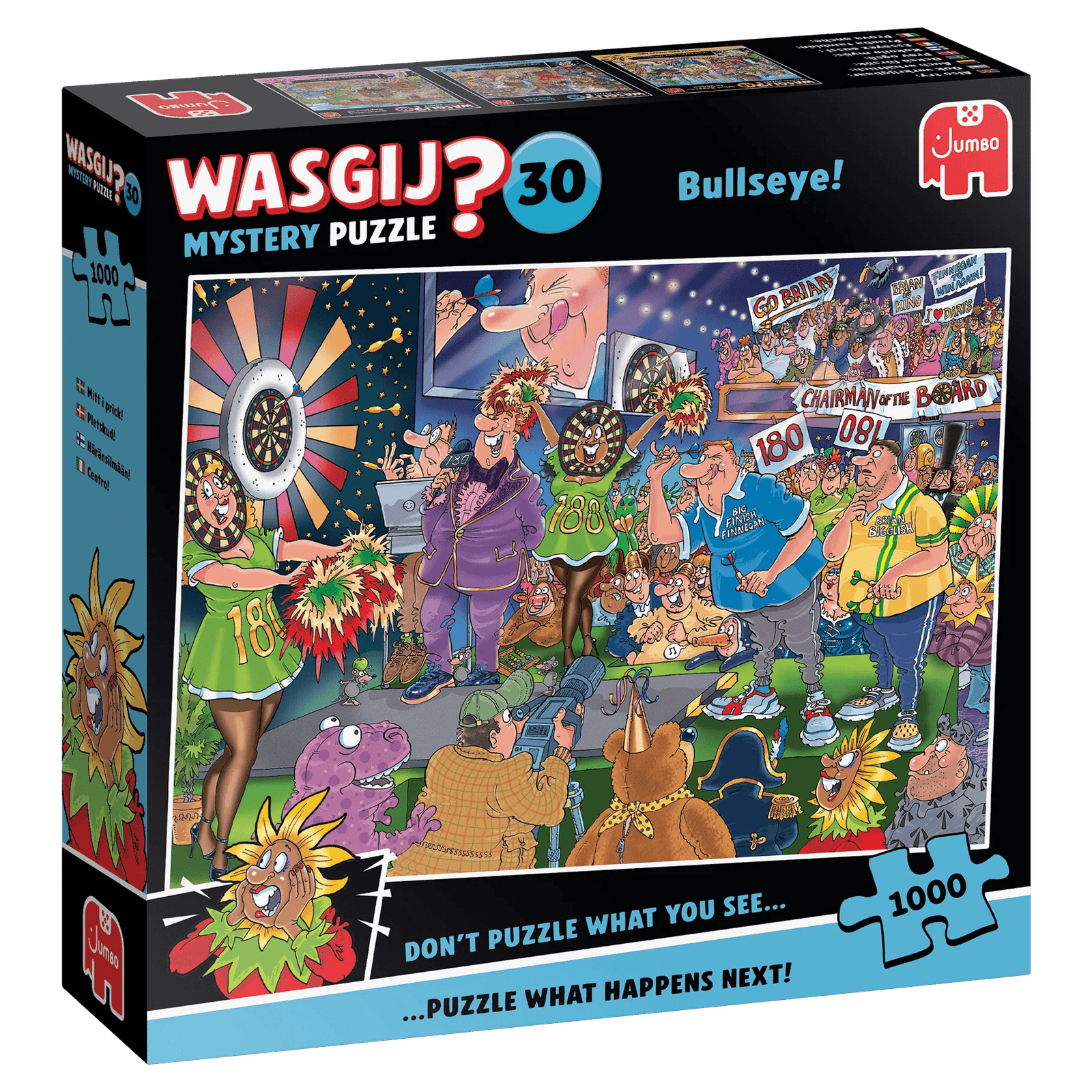 Wasgij Mystery 30 Bullseye! 1000 Palan Palapeli