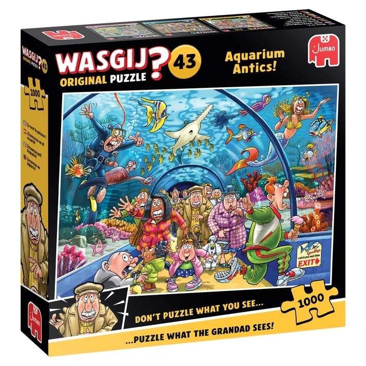 Wasgij Original Aquarium Antics! 1000 Palan Palapeli