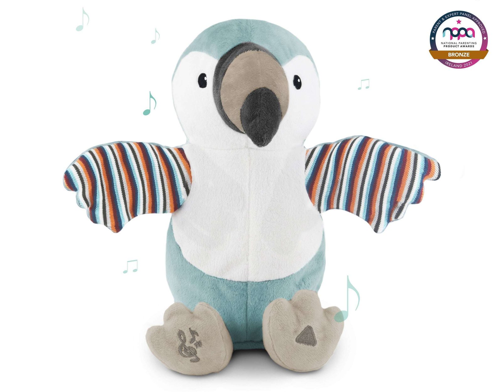 Zazu Clapping Soft Toy Timo The Toucan, Taputtava Tukaani Pehmolelu