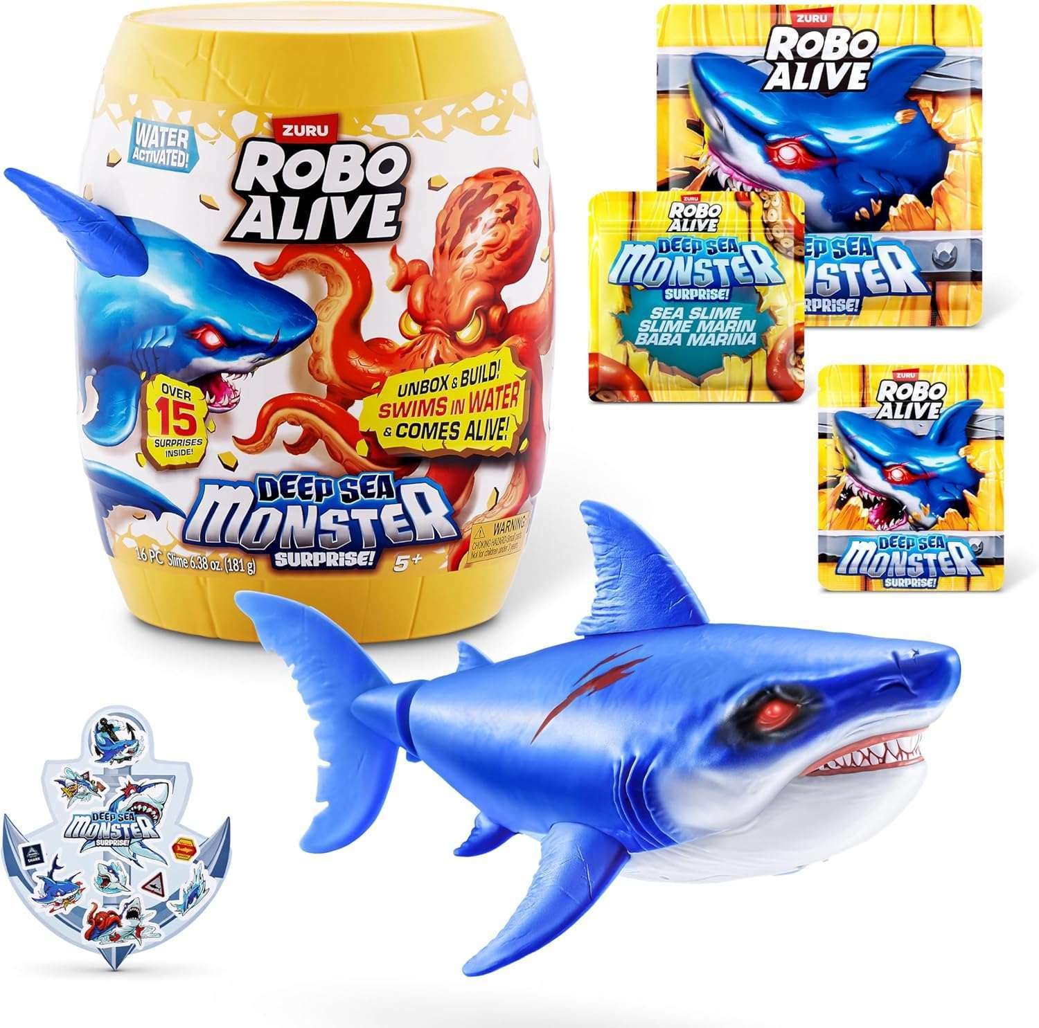 Zuru Robo Alive Deep Sea Monster Yllätyspakkaus
