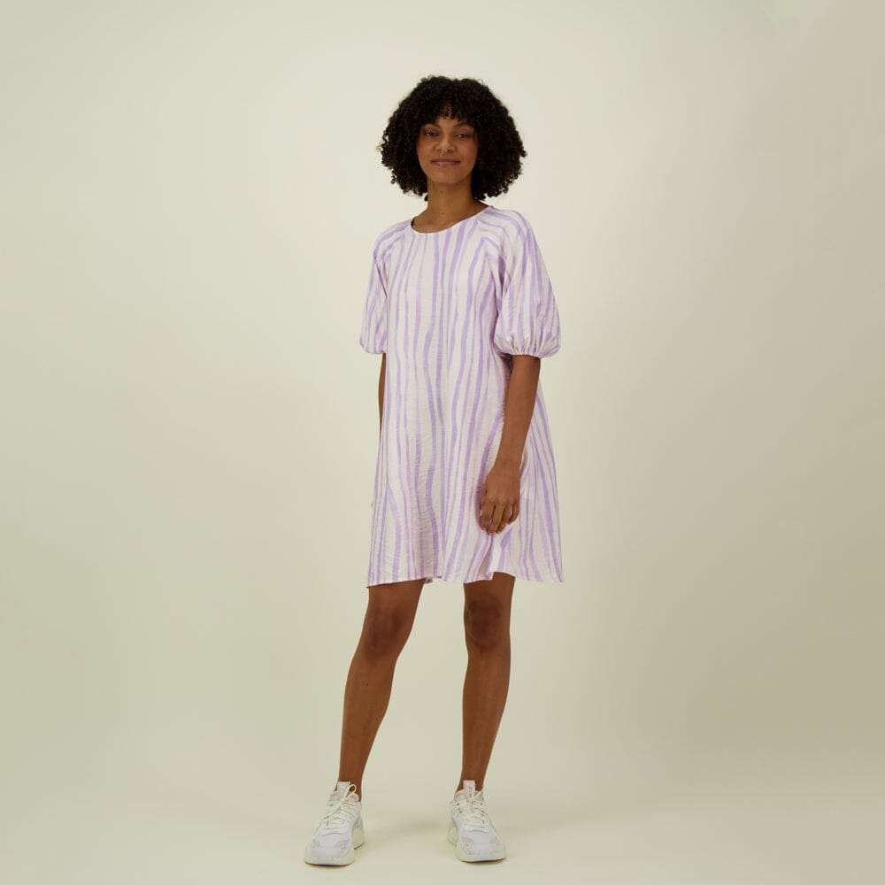 Alley Puff Sleeve Tunic Dress -Mekko | Lily - L