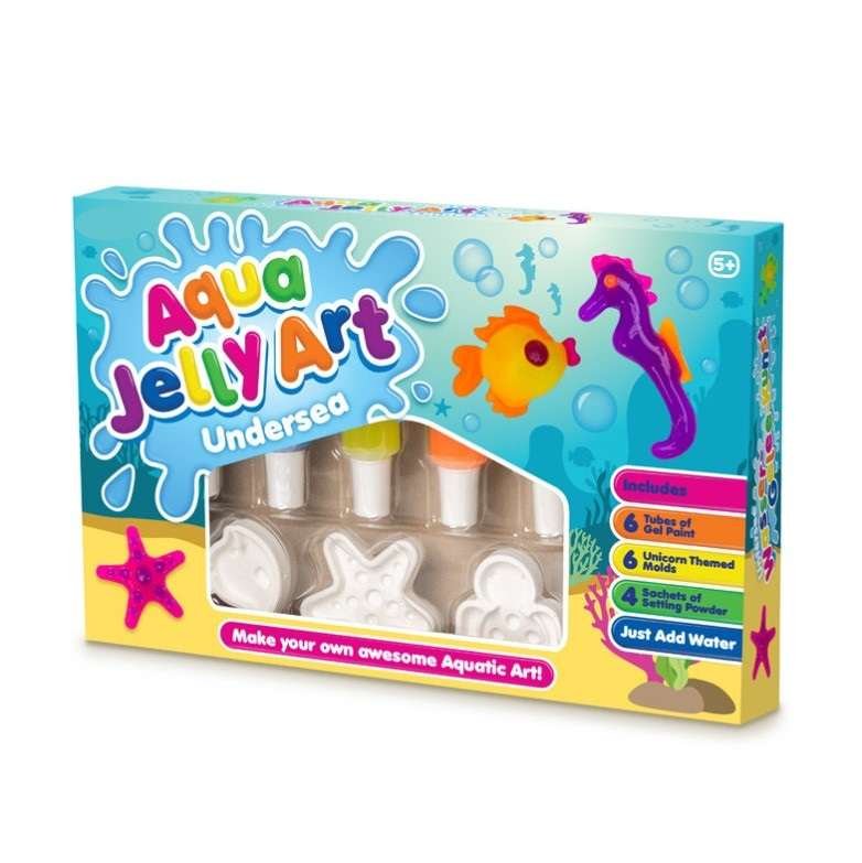 Aqua Jelly Art askartelu vedenalainen
