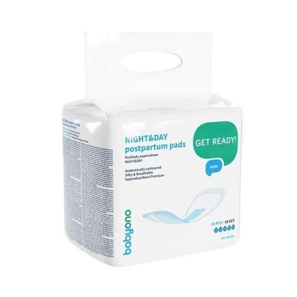 BabyOno synnytyksen jälkeiset siteet Night & Day, 10 kpl, 599