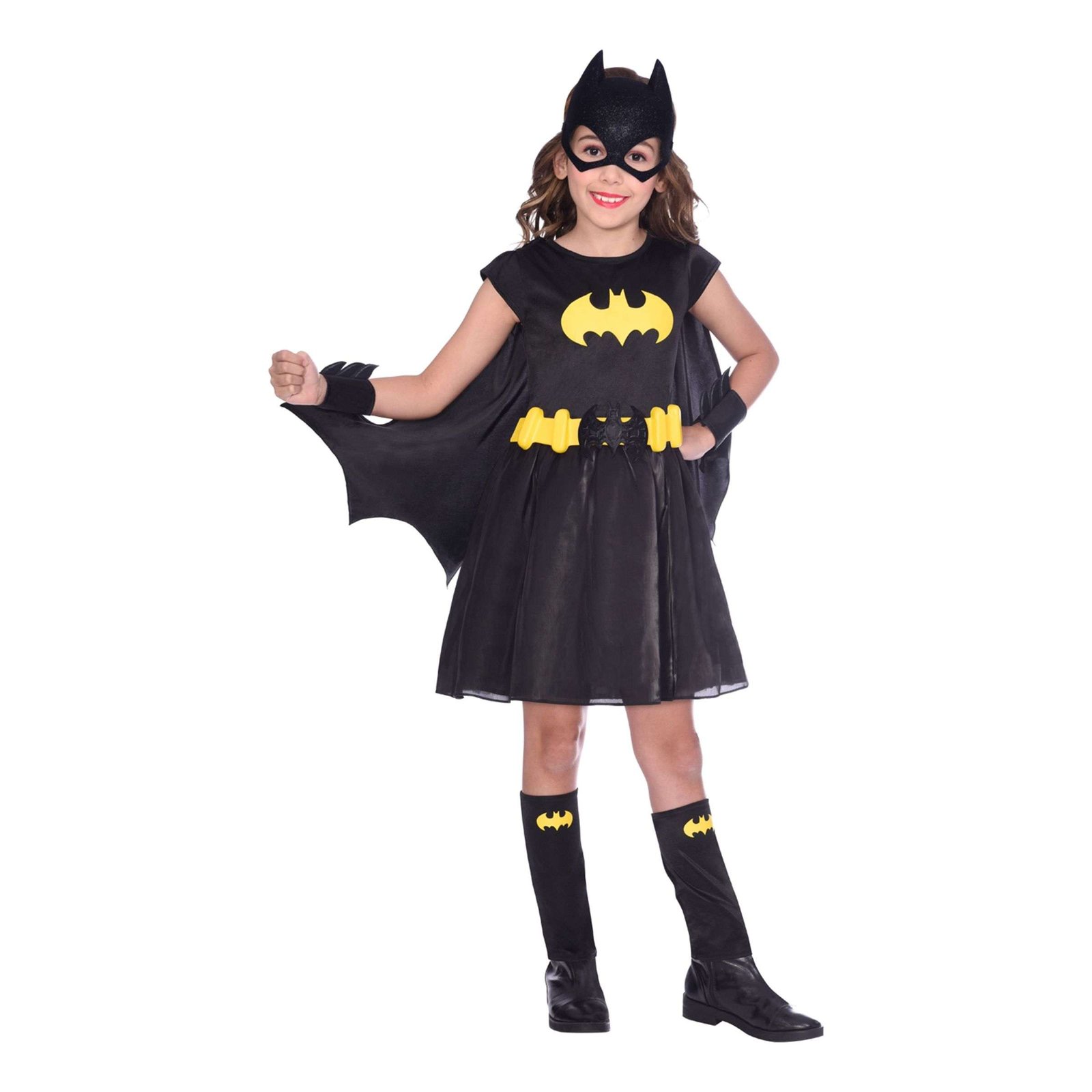 Batgirl Klassinen Lasten Naamiaisasu - Large
