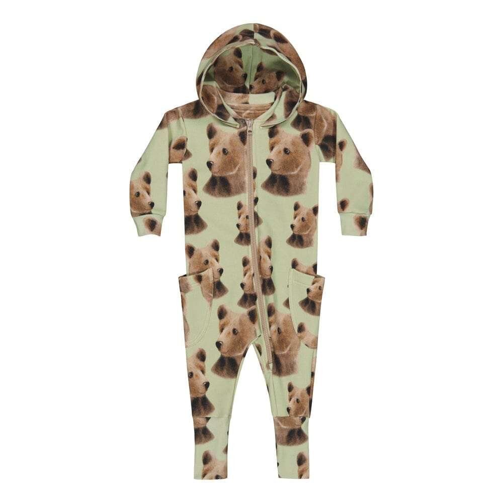Bear -Jumpsuit | Spring Green - 50/56