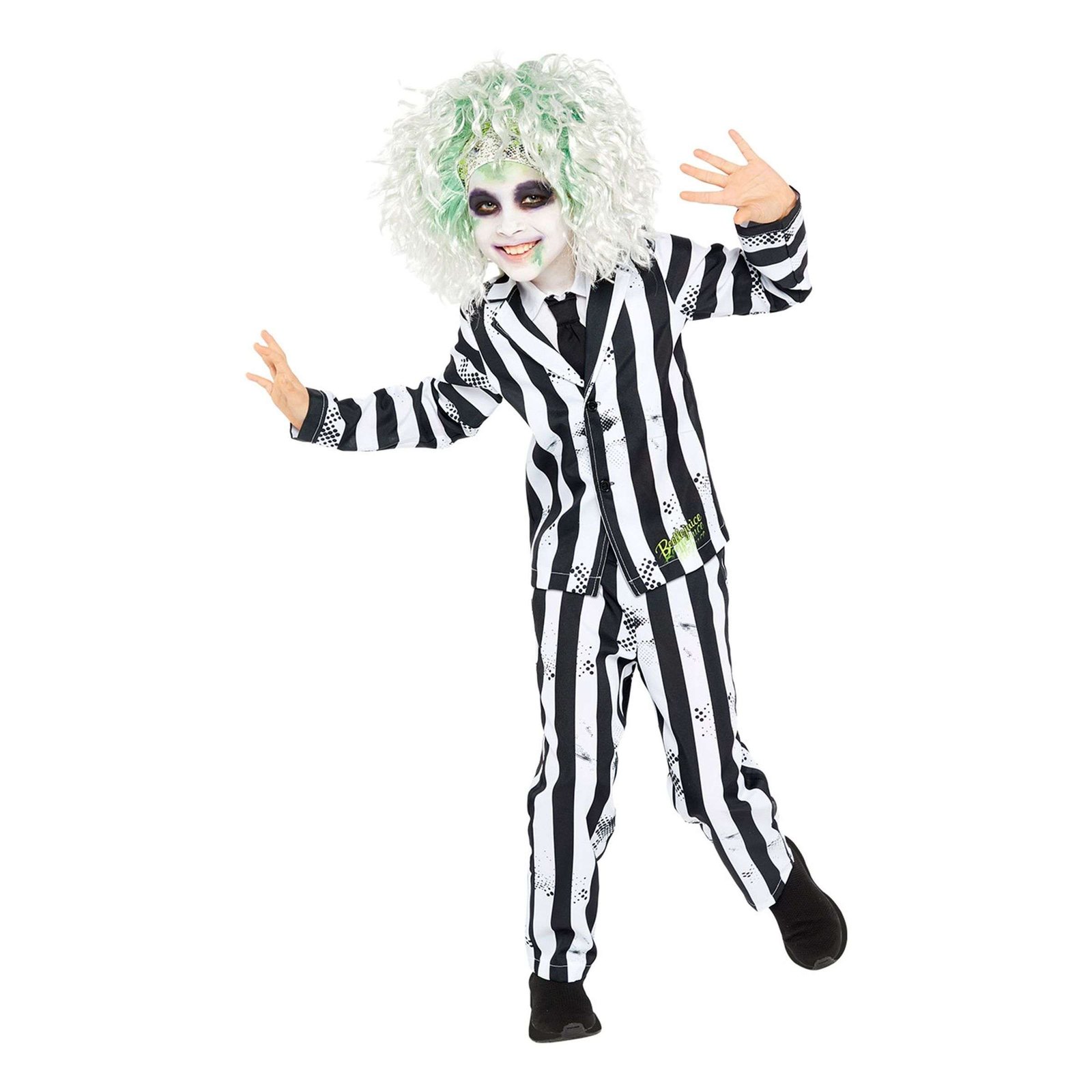 Beetlejuice Lasten Naamiaisasu - Small