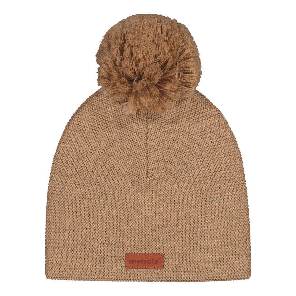 Buddy Beanie -Merinovillapipo | Peanut Butter - 0-1Y