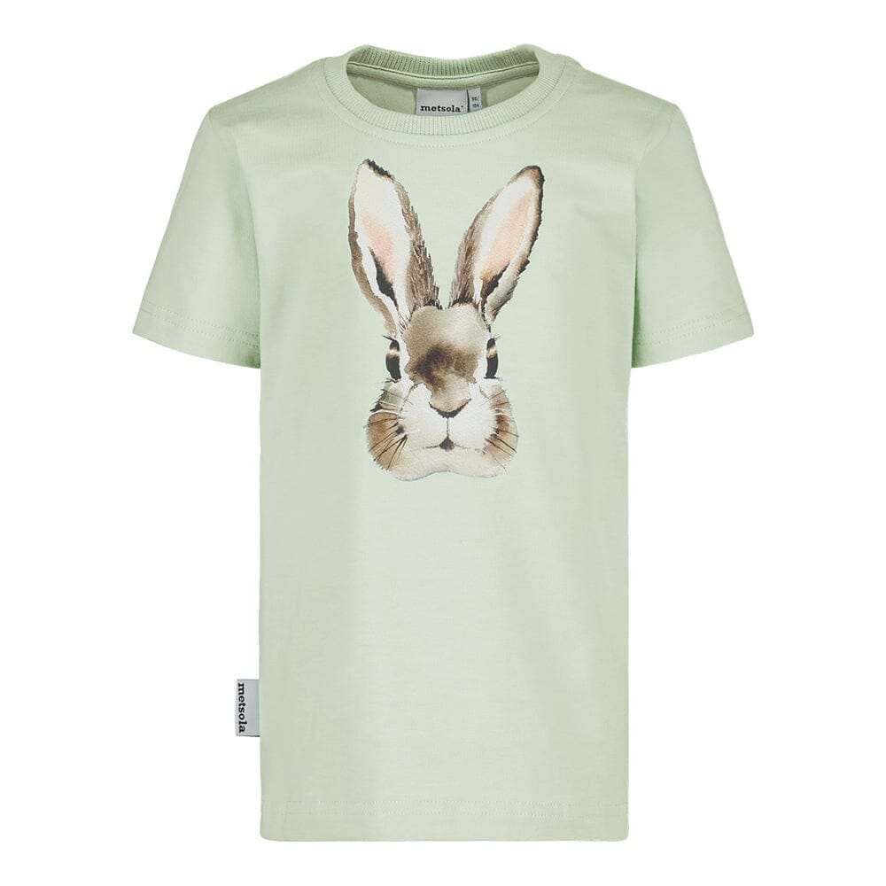 Bunny Soft Green -T-Paita - 110/116