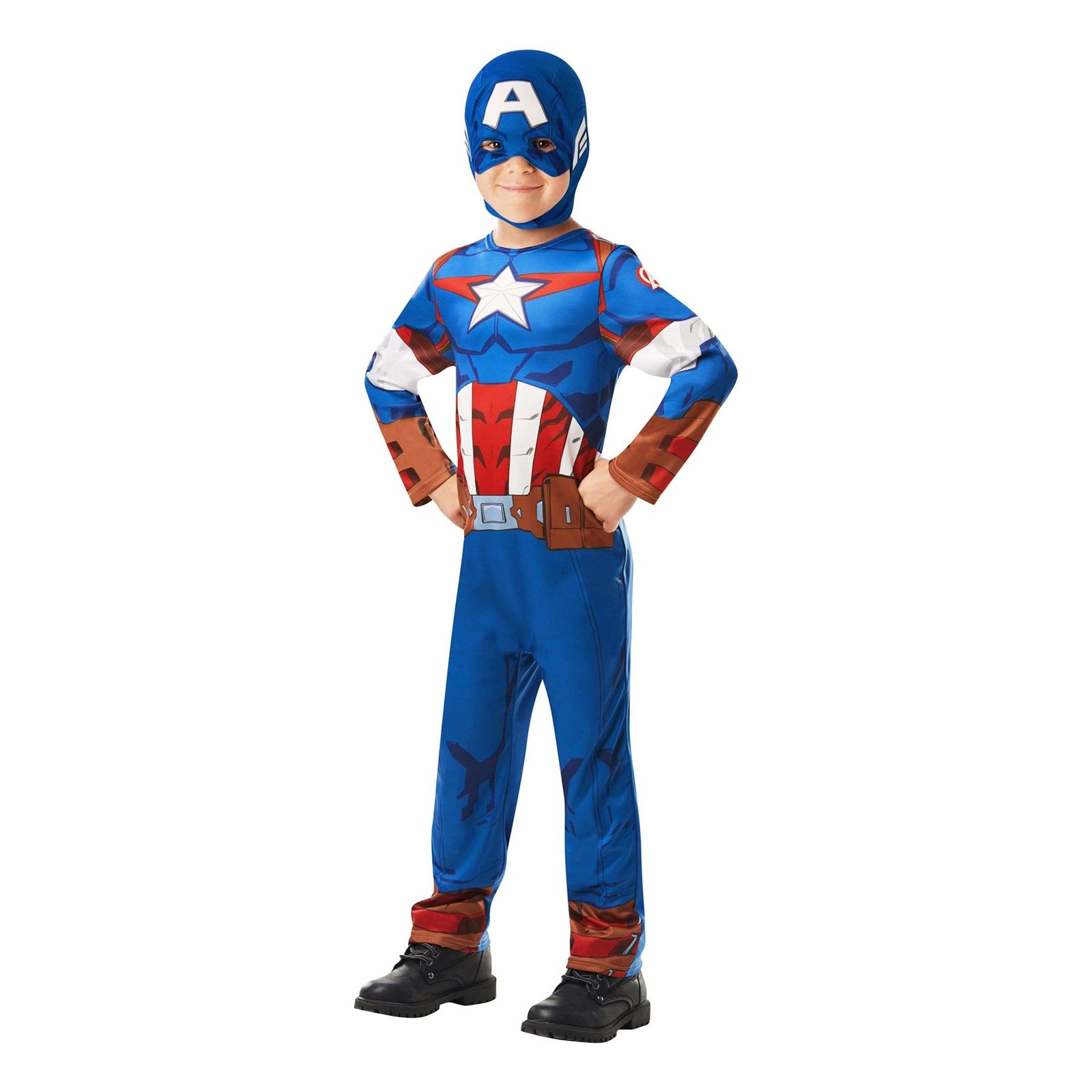 Captain America Lasten Naamiaisasu - Large