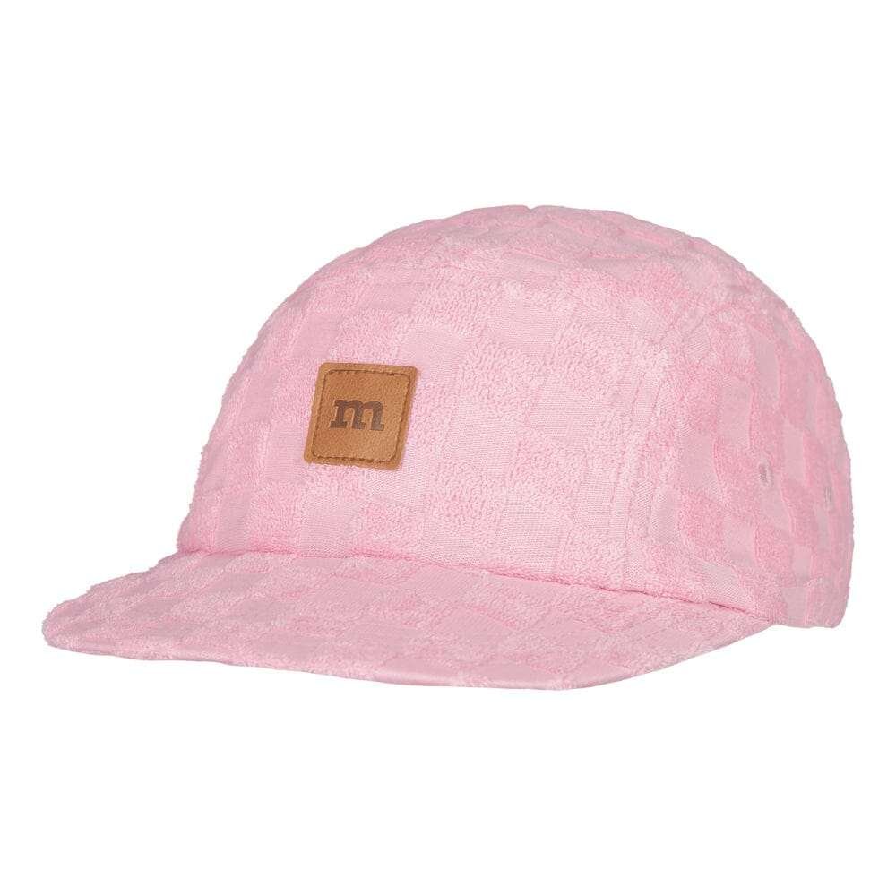 Check Terry Block Cap -Lippalakki | Pinkie - 1-2Y