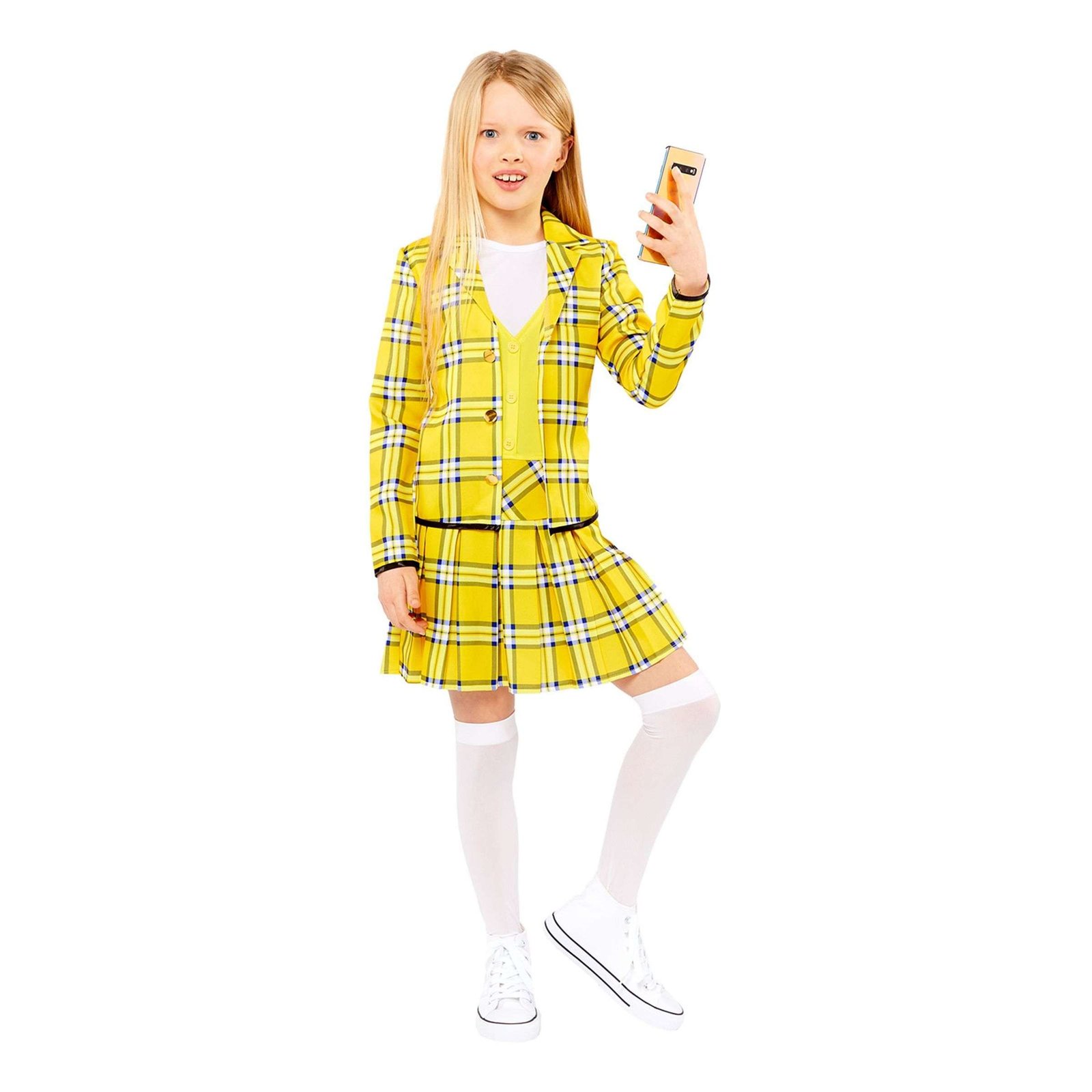 Cher Clueless Lasten Naamiaisasu - Medium