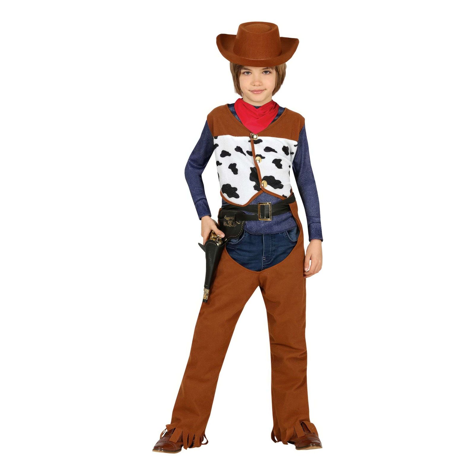 Cowboy Lasten Naamiaisasu - Large