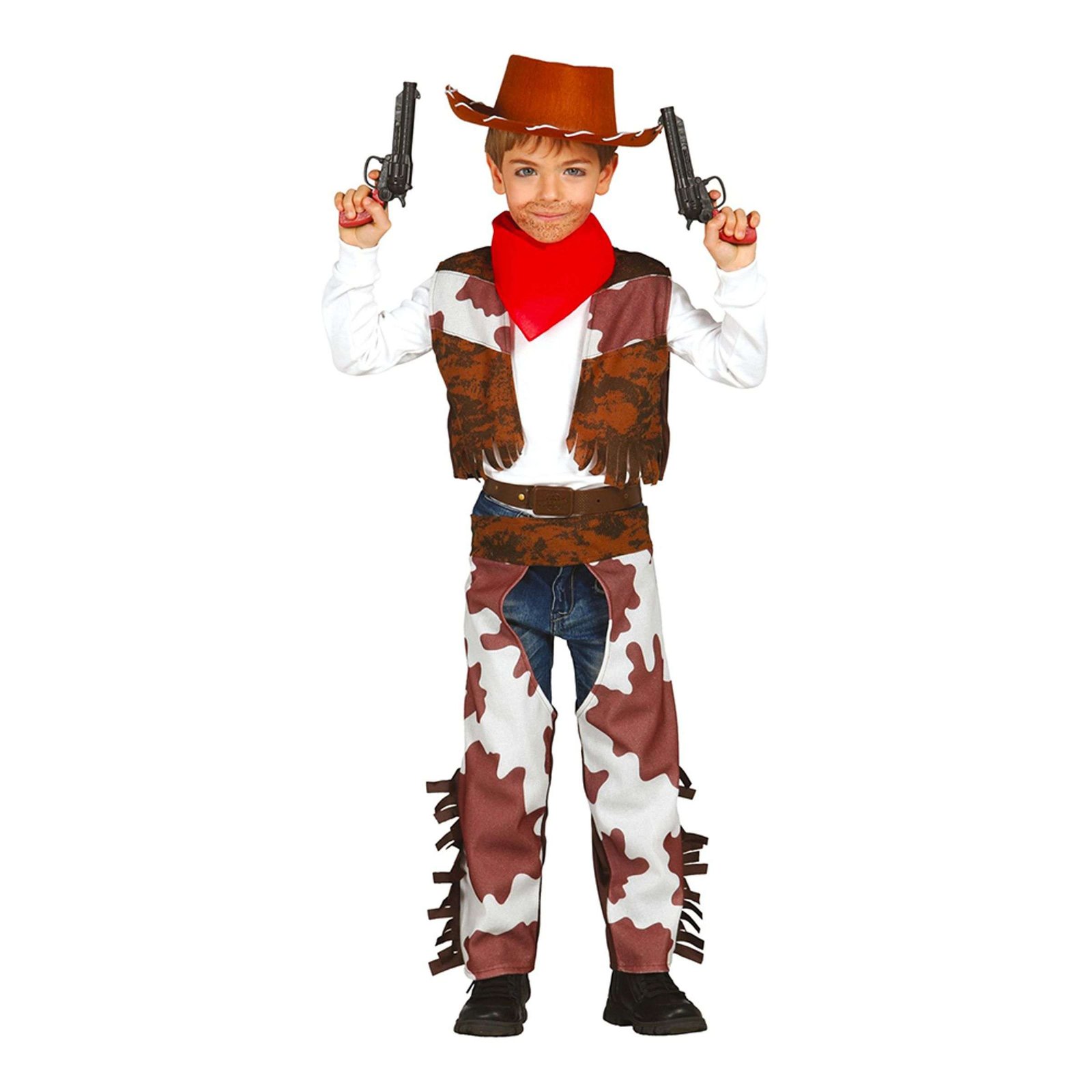 Cowboy Lasten Naamiaisasu - Large
