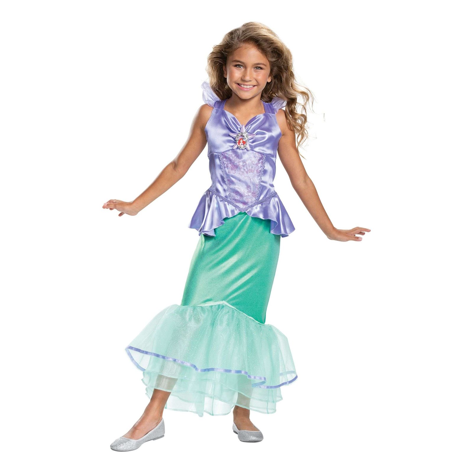 Disney Ariel Deluxe Lasten Naamiaisasu Deluxe - X-Small