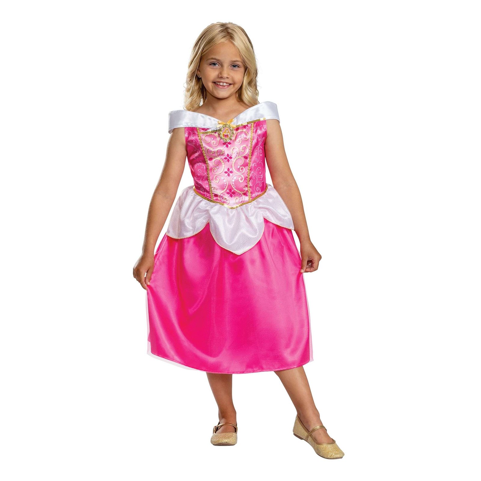 Disney Aurora Mekko Klassinen Lasten Naamiaisasu - Medium