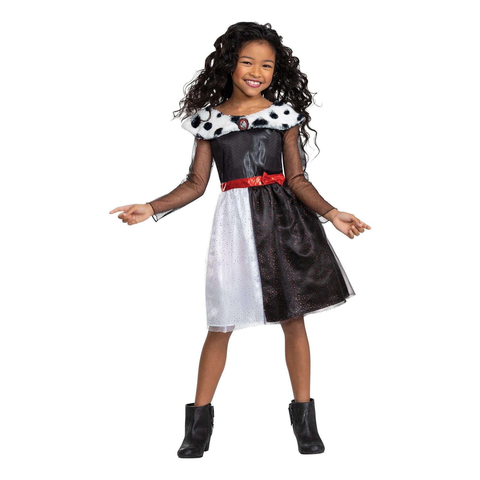 Disney Cruella Lasten Naamiaisasu - Medium