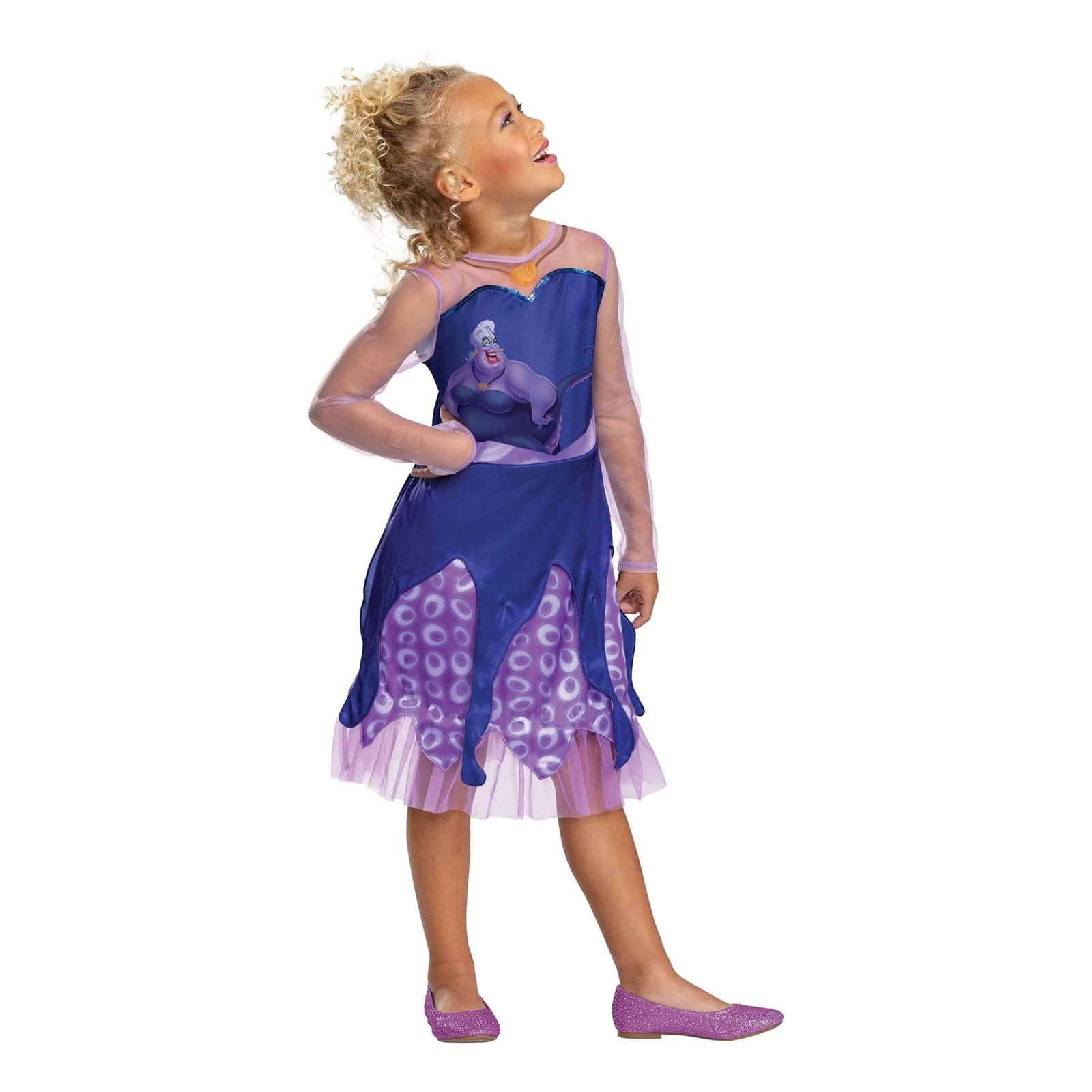 Disney Pieni Merenneito Ursula Lasten Naamiaisasu - X-Small