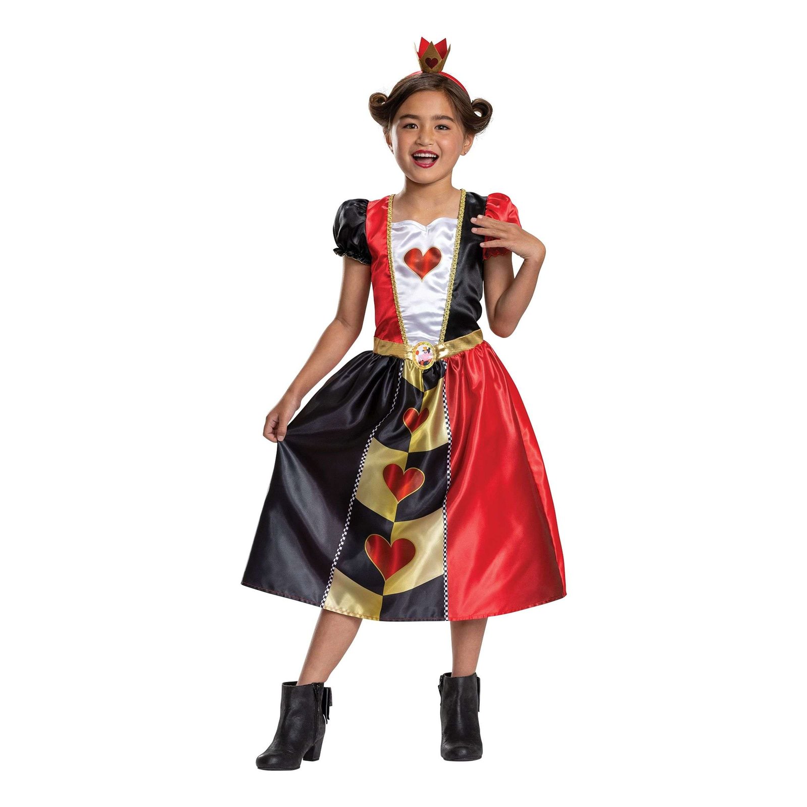 Disney Queen Of Hearts Lasten Naamiaisasu - Medium