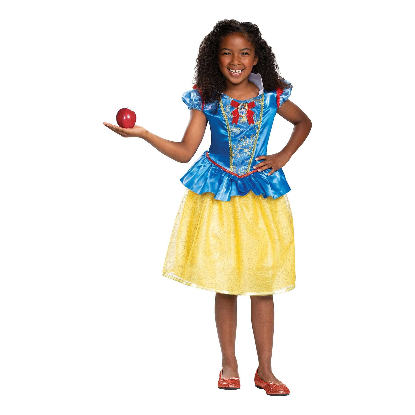 Disney Lumikki Deluxe Lasten Naamiaisasu - X-Small