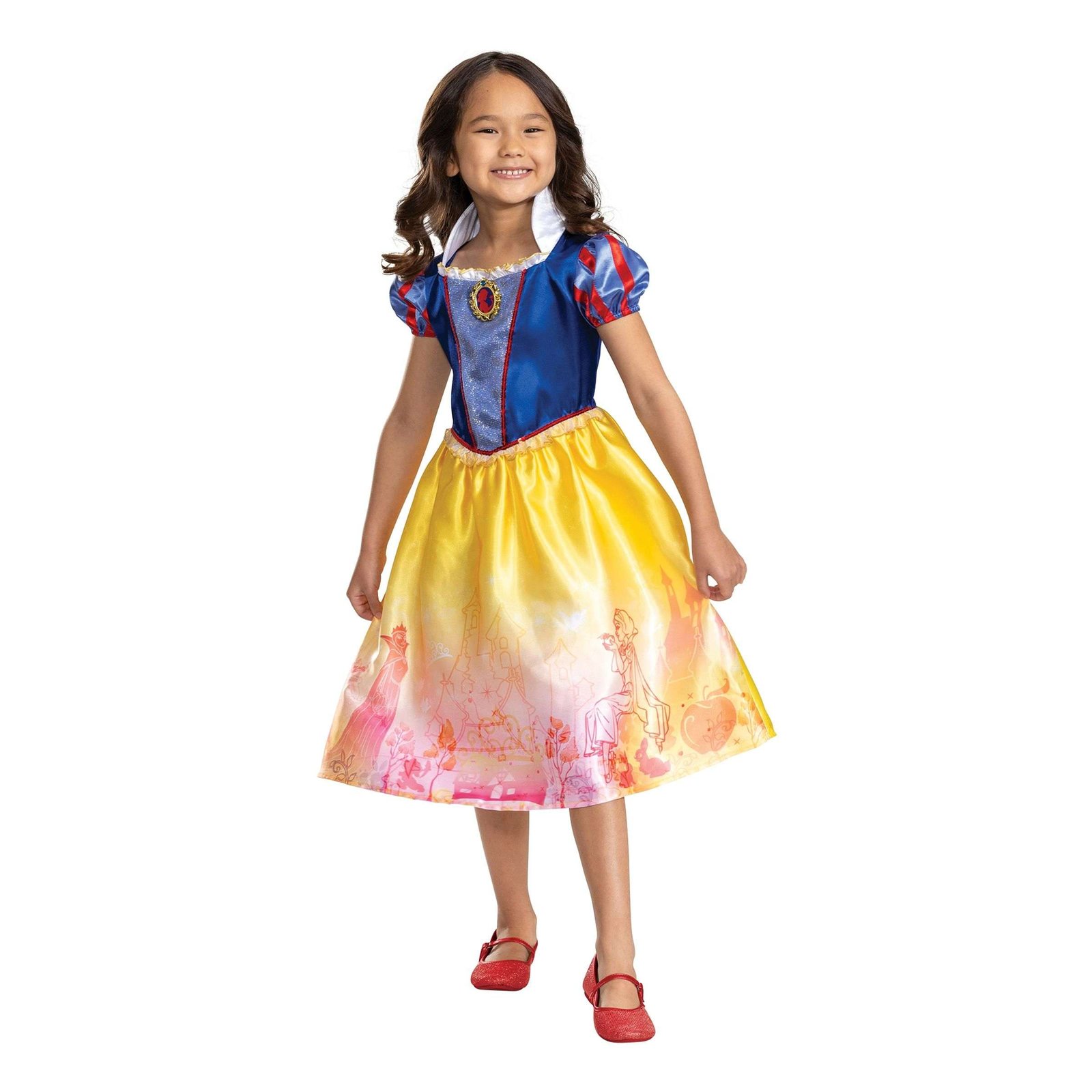 Disney Lumikki Mekko Lasten Naamiaisasu - Medium