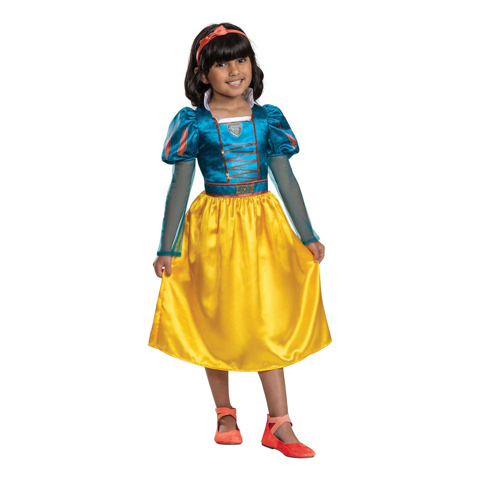 Disney Lumikki Klassinen Lasten Naamiaisasu - Medium