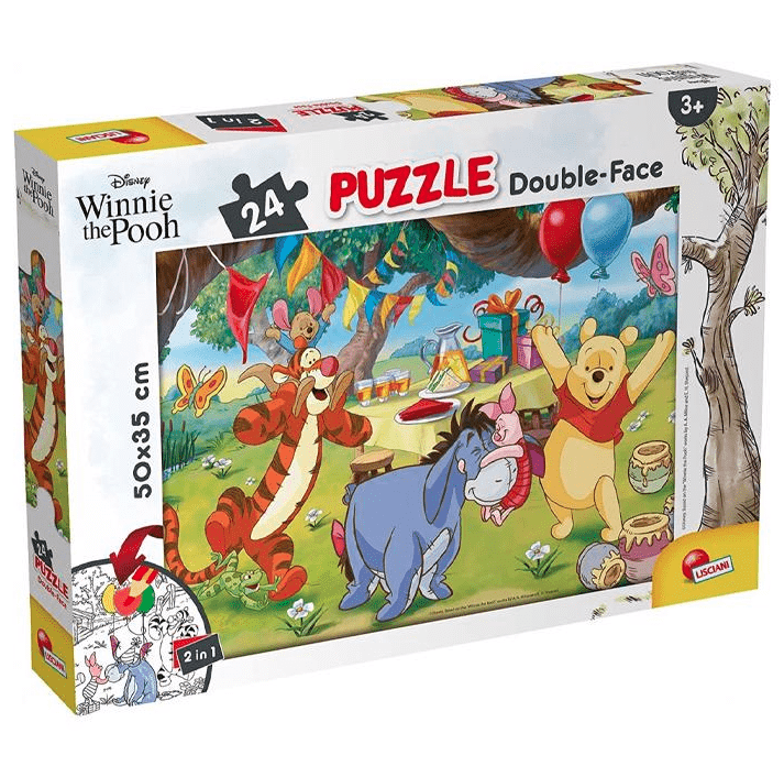 Disney Nalle Puh lattiapulma 24 osaa 2 in 1