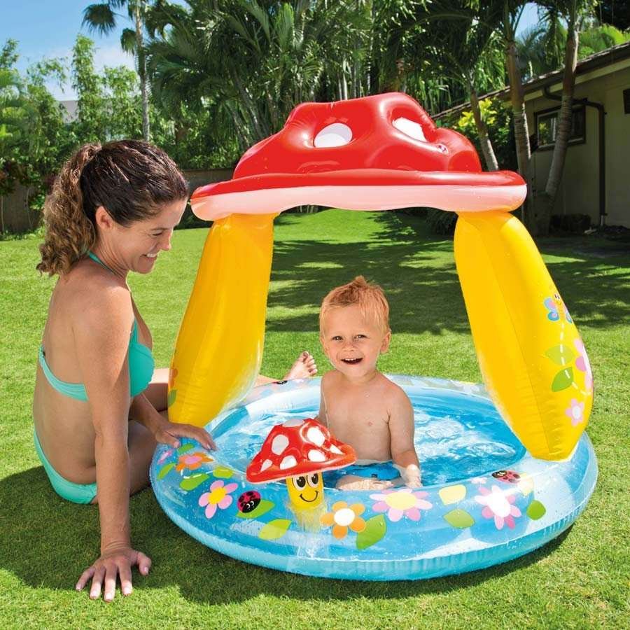 Intex Sienikattoinen kahluuallas 102cm x 89cm