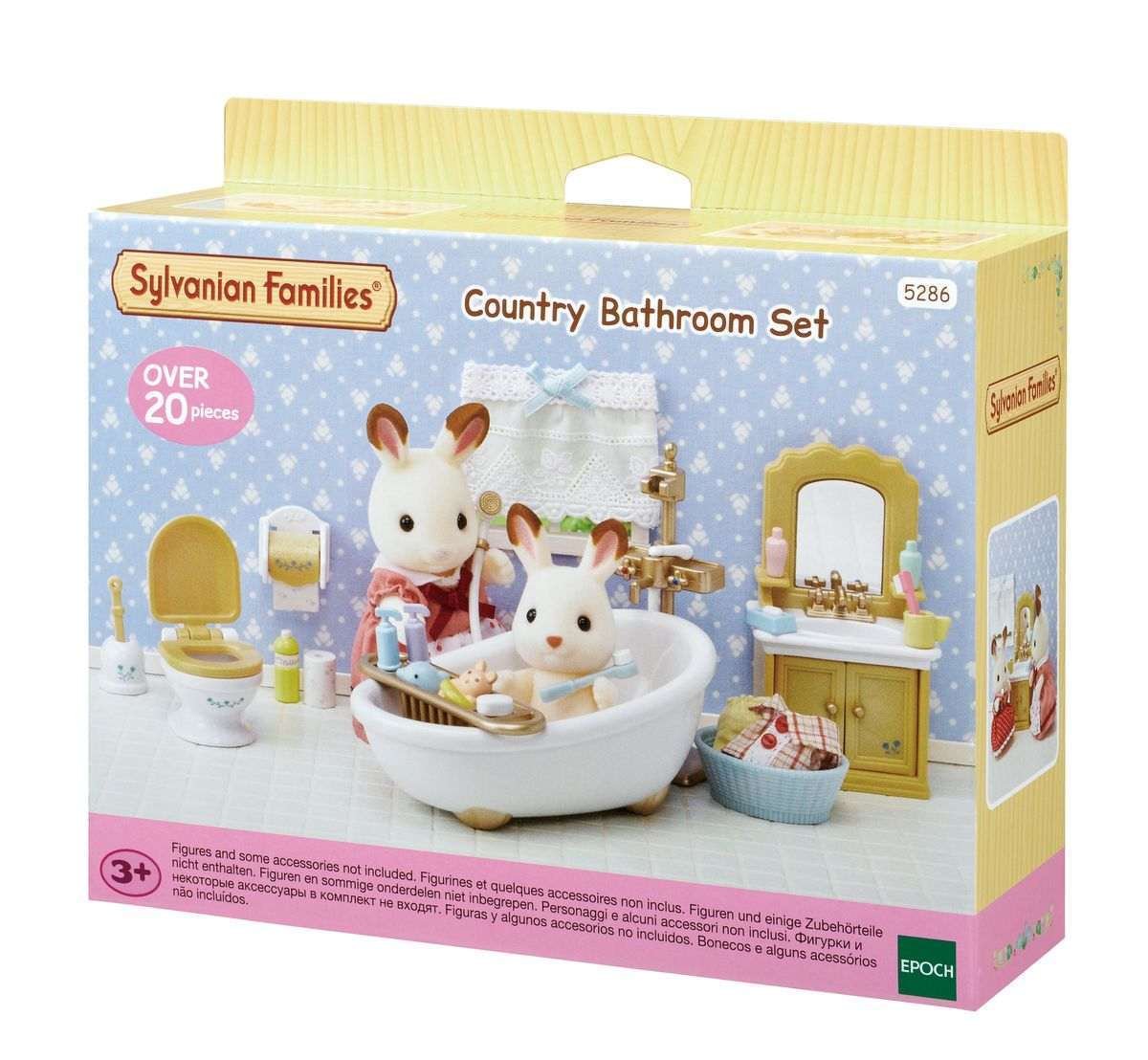 Sylvanian Families Maalaiskylpyhuone