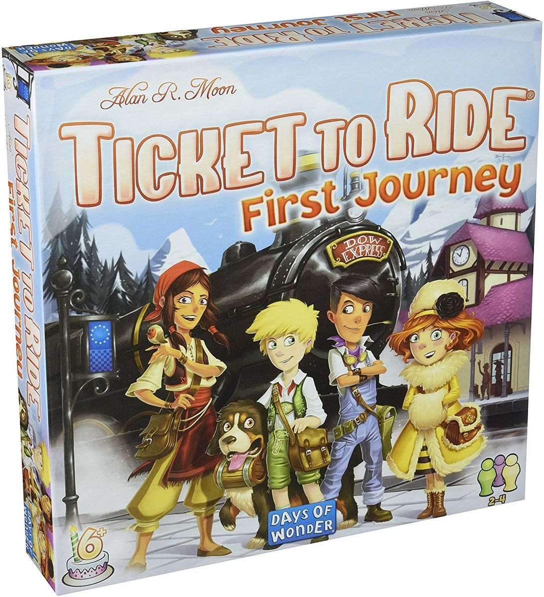 Menolippu Ticket To Ride Ensimmäinen Matka Eurooppa