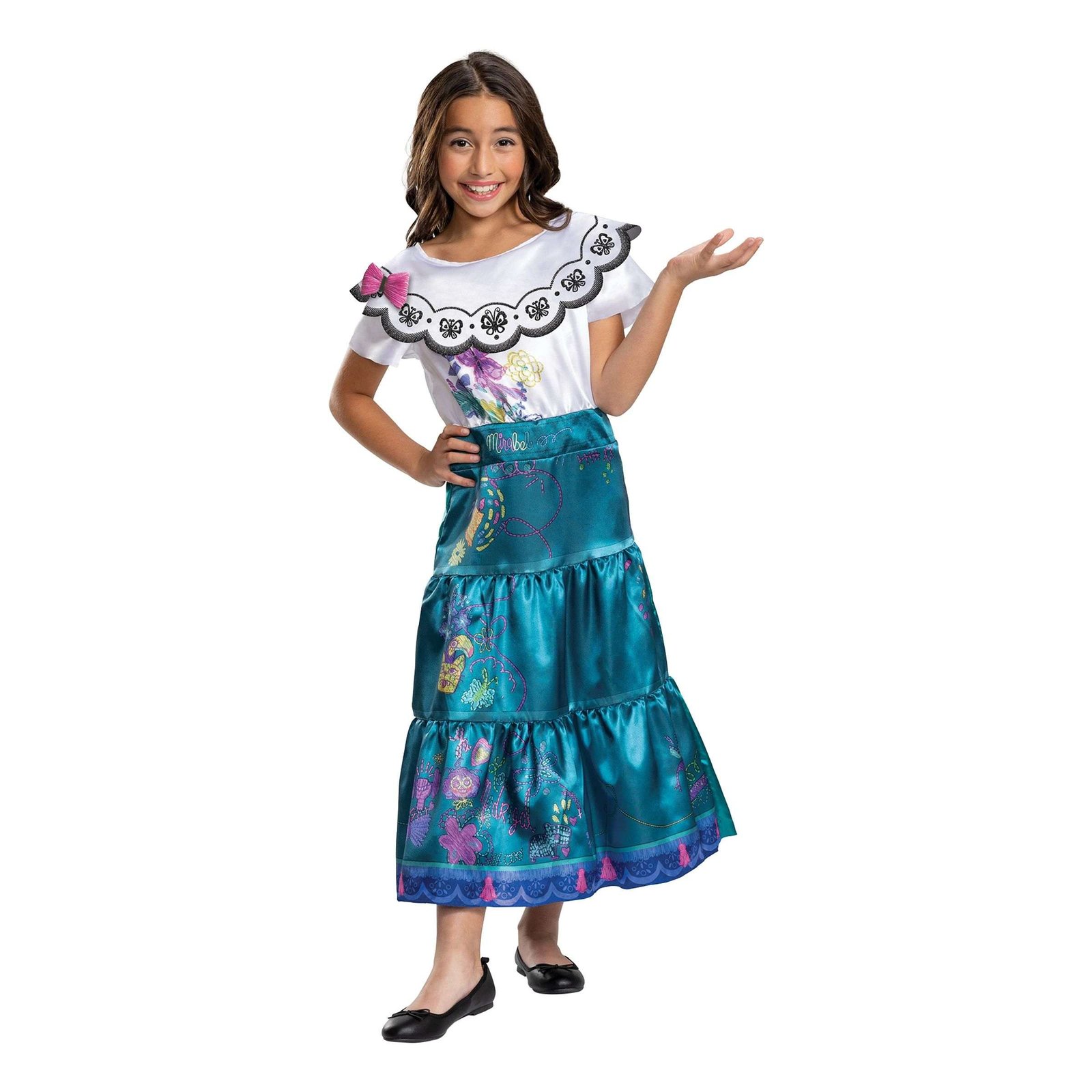 Encanto Mirabel Deluxe Lasten Naamiaisasu - X-Small