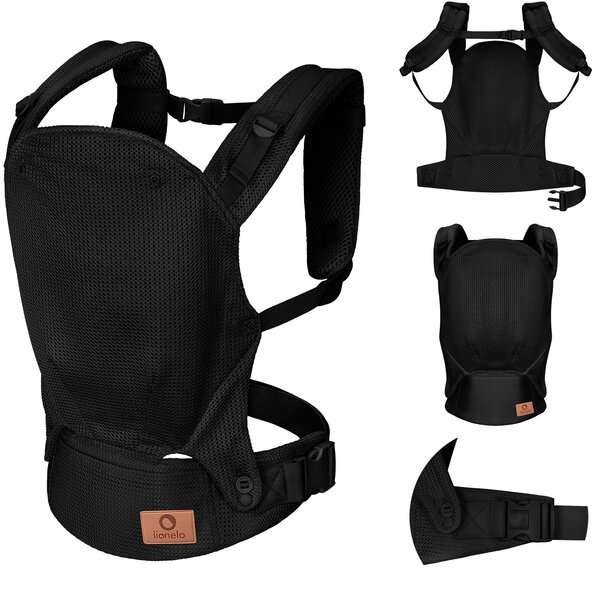 Ergonominen kantoreppu Air hengittävästä verkkokankaasta 3 asentoa jopa 20 kg, Lionelo Margareet Air