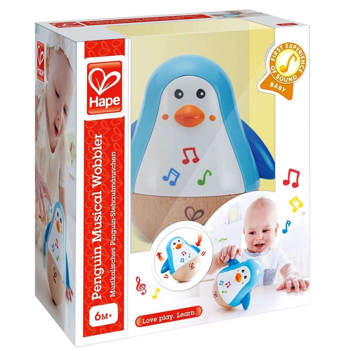 Hape Vauvalelu Keikkuva Pingviini