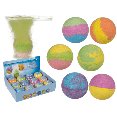 Fizzy Bath Bomb - Väreillä ja tuoksuilla