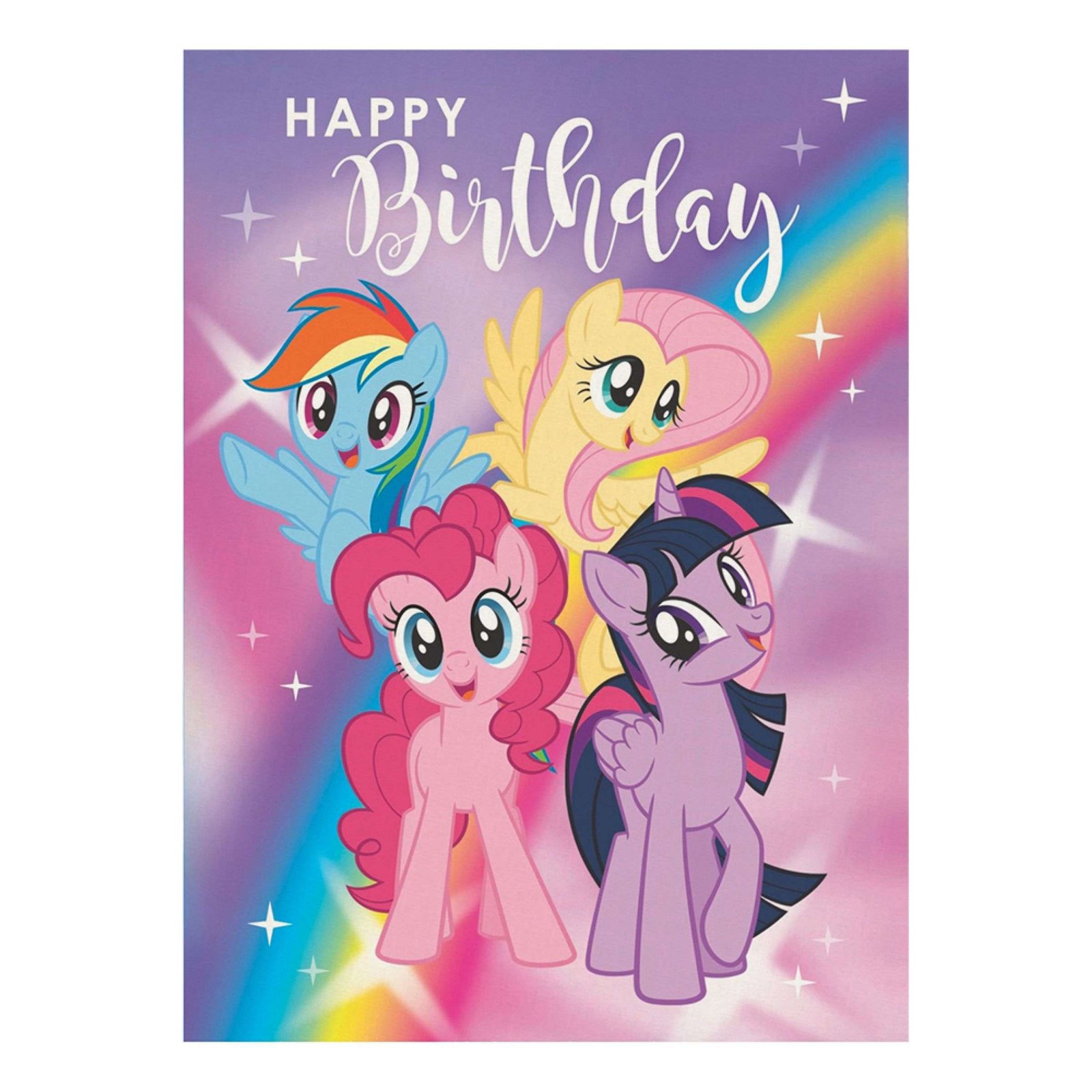 My Little Pony -syntymäpäiväkortti