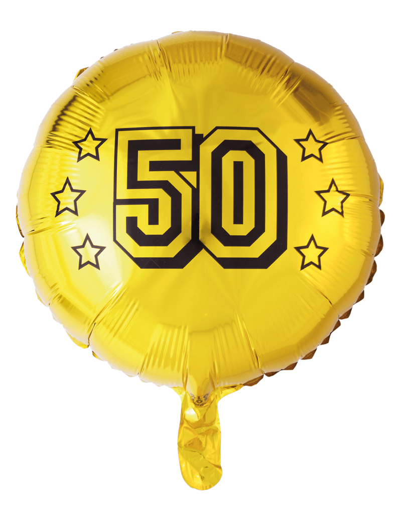 Folio Balloon, 50, pyöreä, kulta 46 cm