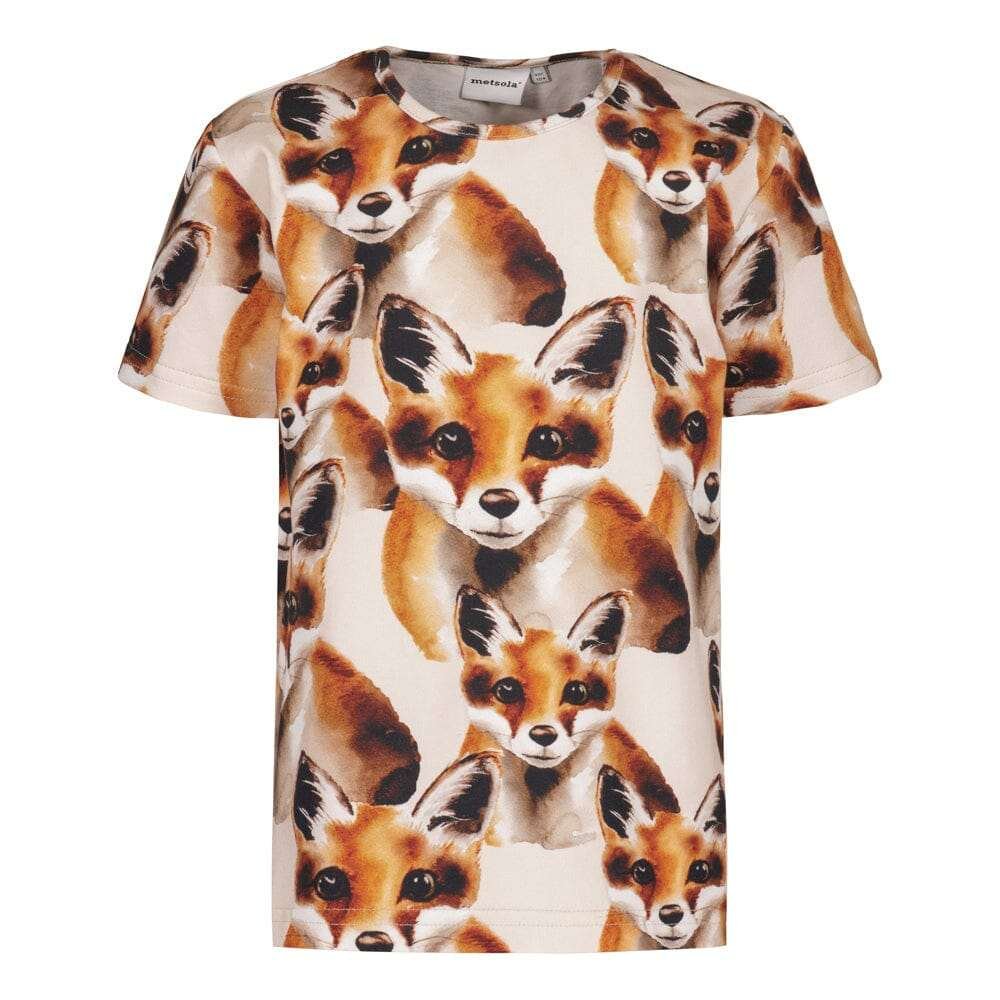 Fox Cream -T-Paita - 110/116