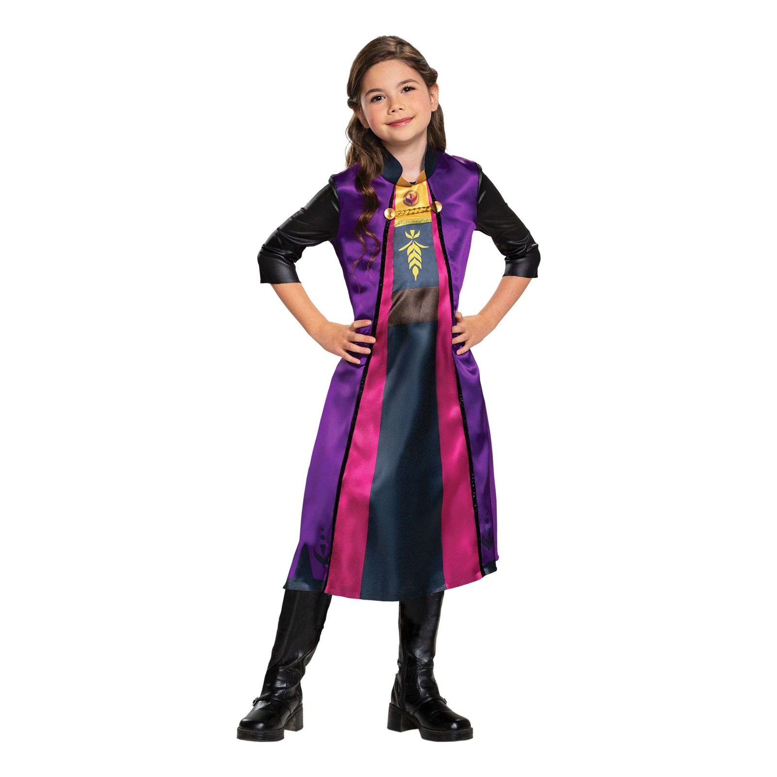 Frozen Anna Travel Lasten Naamiaisasu - Medium