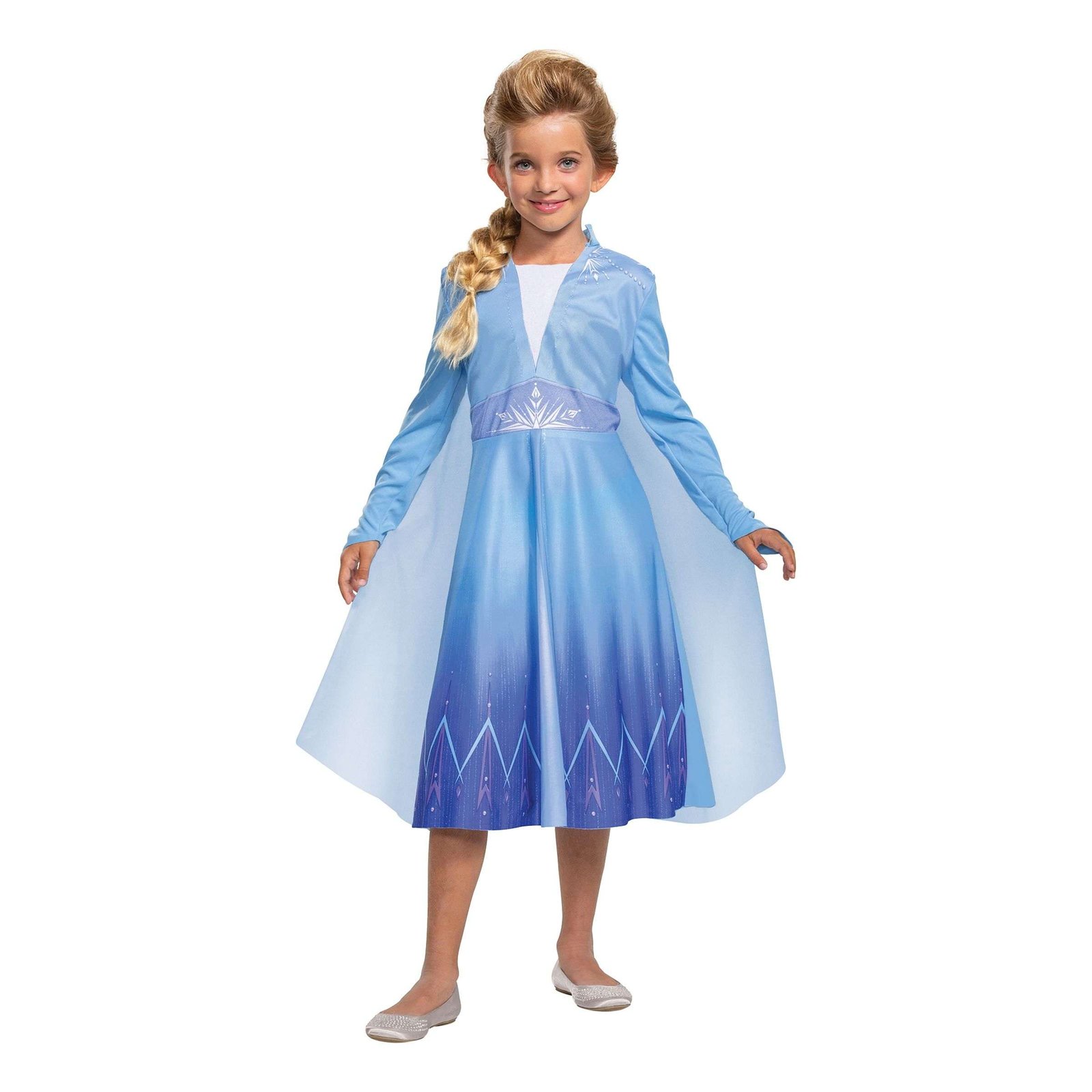 Frozen Elsa Travel Lasten Naamiaisasu - Medium