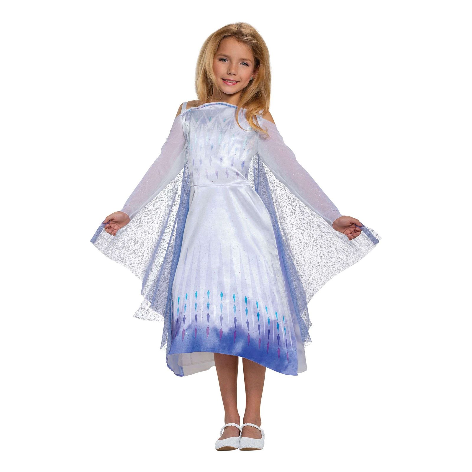 Frozen Lumilumikuningatar Elsa Lasten Naamiaisasu - Small